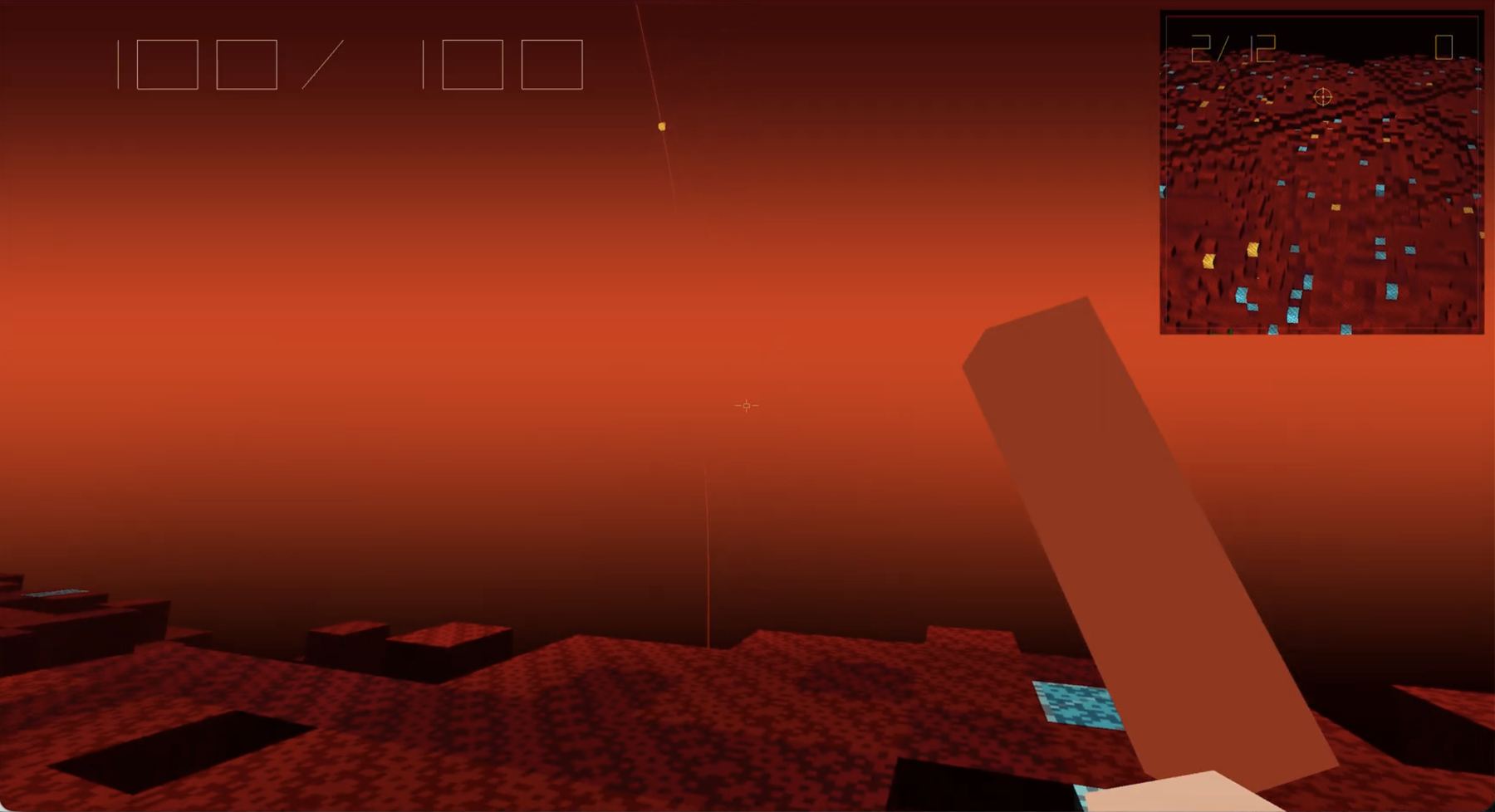 Interplanetary 3-D video still